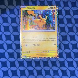 Pikachu Pokémon Card