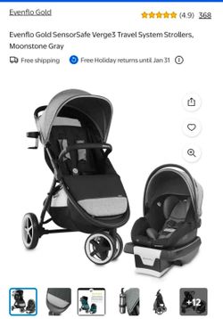 Evenflo verge 3 travel system