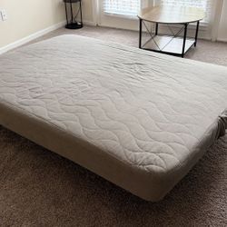  IKEA NYHAMN Sleeper Sofa with Foam Mattress – Grey