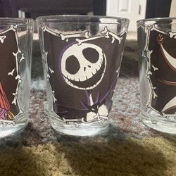 Nightmare Before X Mas Shot Glasses 
