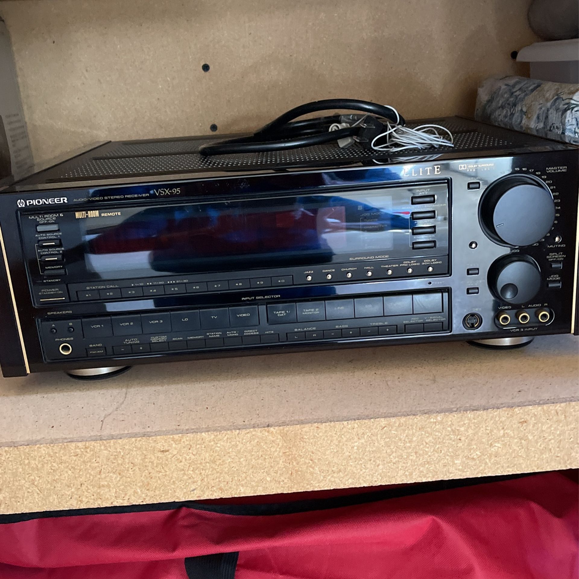 Vintage Receiver Pioneer Elite VSX-95