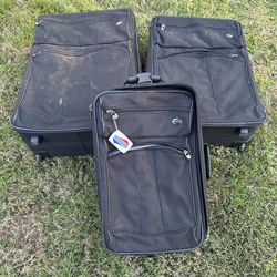 Black Suitcase- set of 3
