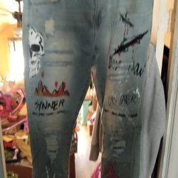 Embellish Jeans Size 42