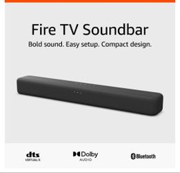 Amazon Fire TV Soundbar New In Box
