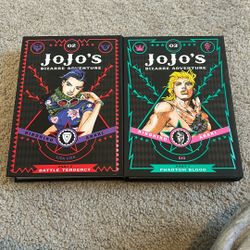 Jojos Bizarre Adventure Part 1 and 2 