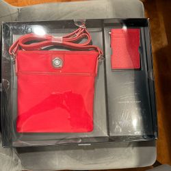 Red Tommy Hilfiger Crossbody Bag