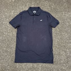Black Hollister polo shirt size L #preppy #summer