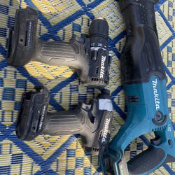 Makita tools $100 for All  only tools not battery 