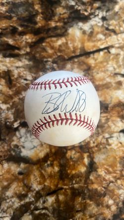 Branden Webb Autograph Baseball