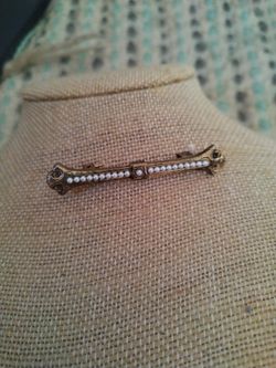 Antique Brooch Bar Brooch