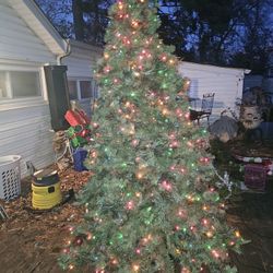Price Is Firm.. Beautiful 7 And 1/2 Ft Pre-lit Christmas Tree