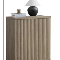 cabinet with storage sideboard, modern design with doors and shelves, fluted multimedia console, mid-century coffee table for living room, kitc