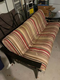 Hide a bed Queen sized futon and mattress