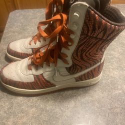 🔥Women’s Exclusive Tiger Print Safari Airforces One🔥