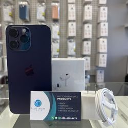 iPhone 14 Pro Max Unlocked Like New With Warranty And AirPods For Free