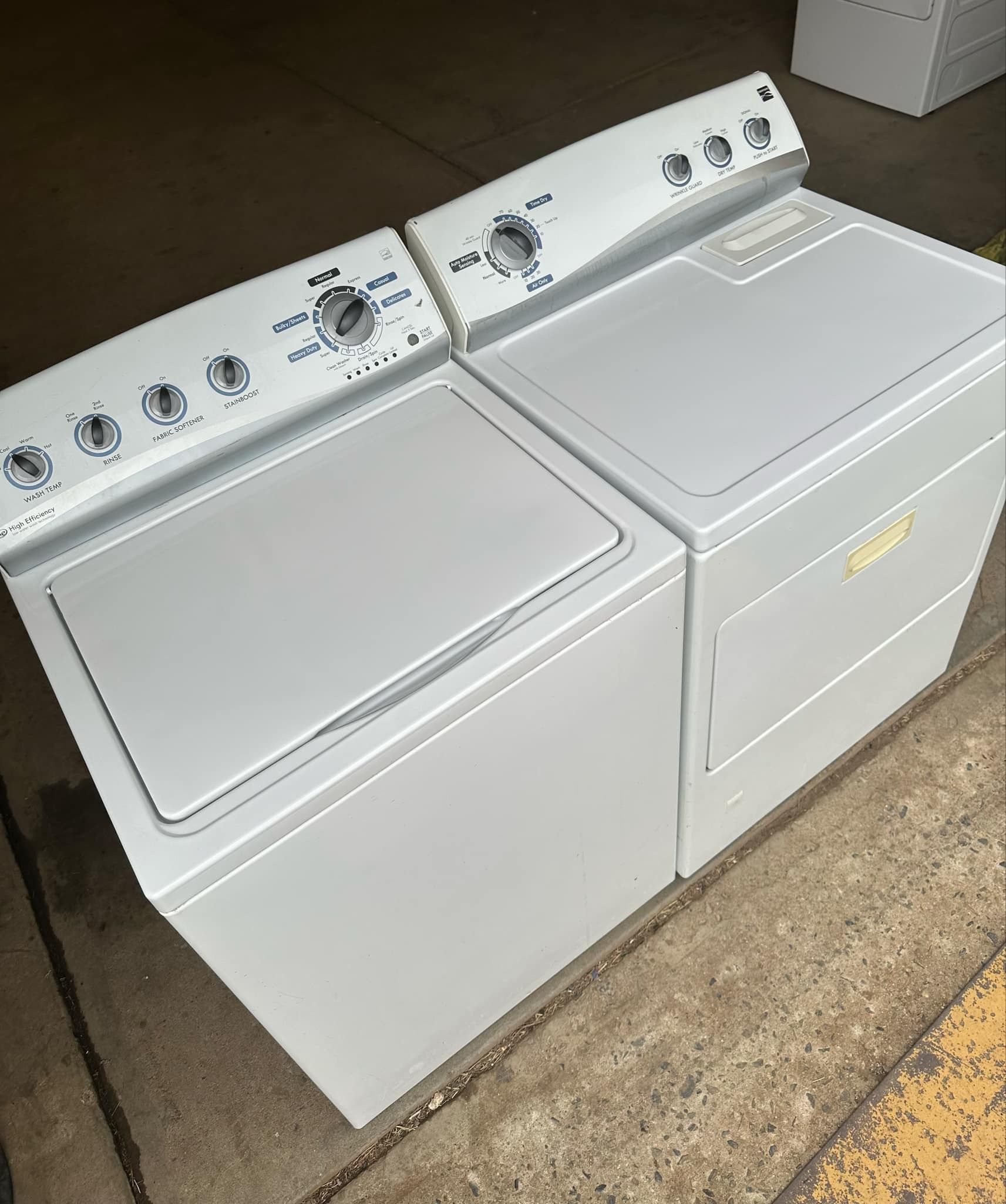 Kenmore Washer And Gas Dryer