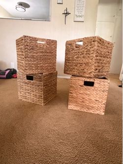 12 x 12 storage baskets 4