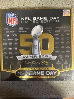 NFL Game Day Limited Edition 50th Superbowl