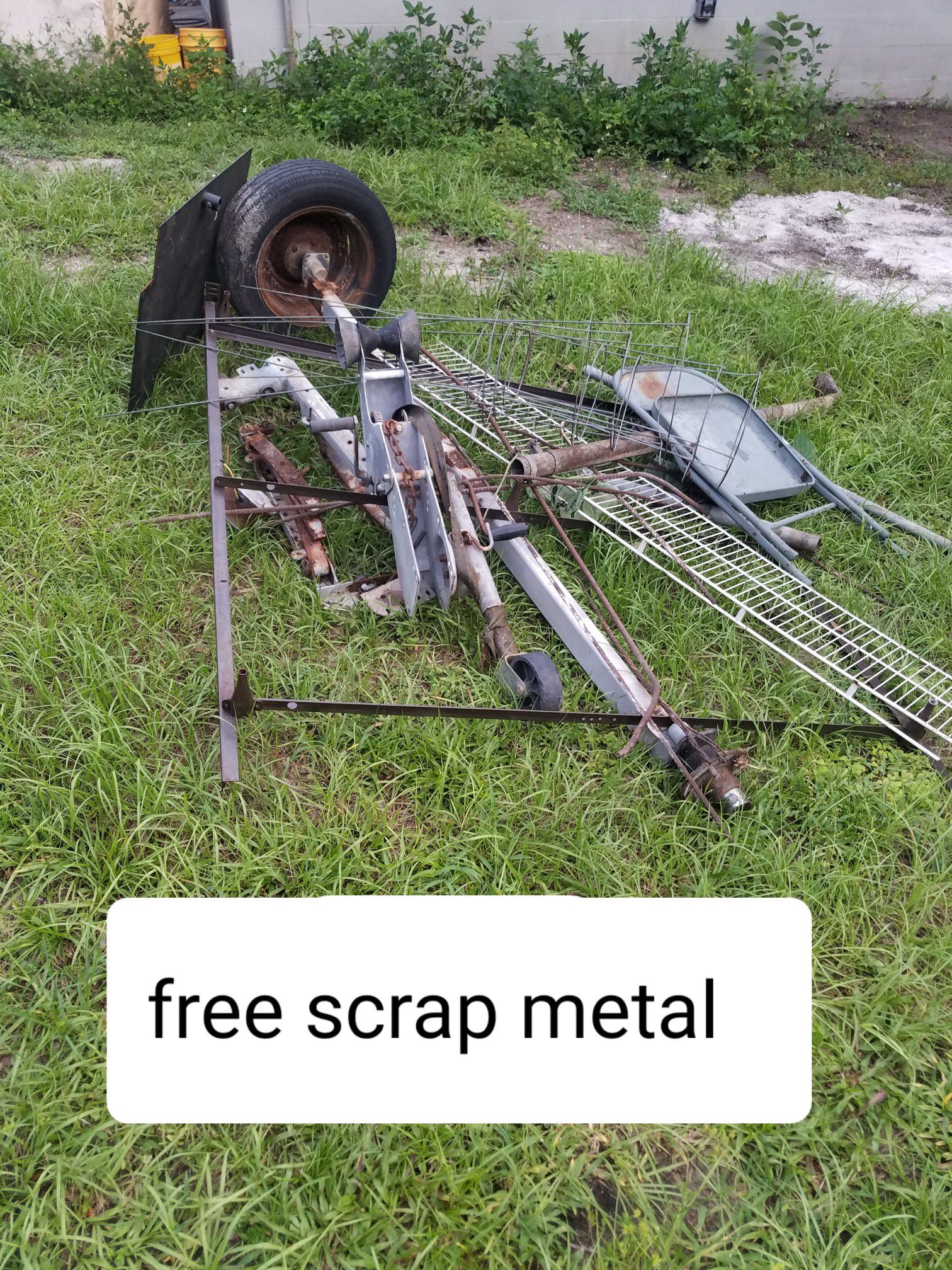 Free scrap metal