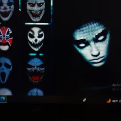 Led Mask Rechargeable USB Remote Control Phone App