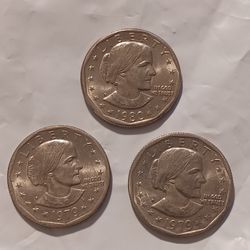 2, 1979 One Dollar Coin And 1980
