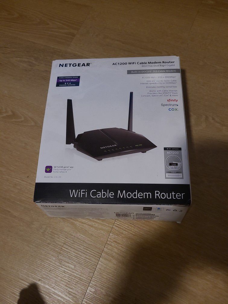 AC1200 WiFi Cable Modem Router(C6220)