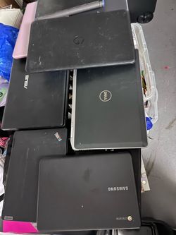 Lot of 8 Laptops – For parts or repairs