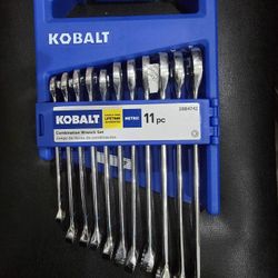 11pcs Combination Wrench Set Metric 