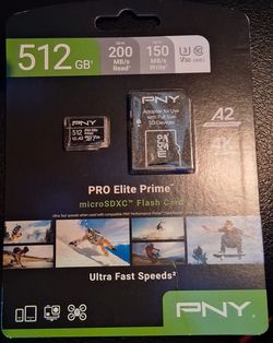 Micro SDXC Pro Elite Prime Flash Card