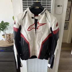 Alpine Star GP Plus Leather Jacket - Size 40
