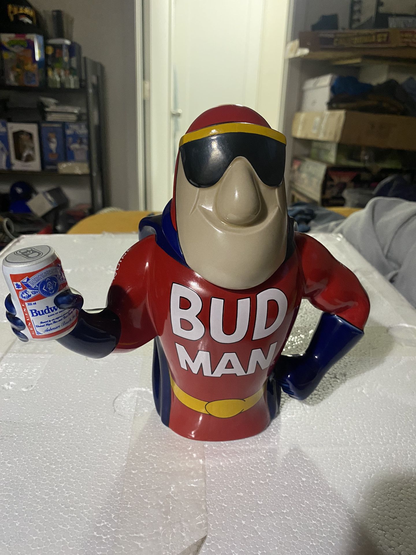 1993 Anheuser Busch Budweiser BUD MAN Stein