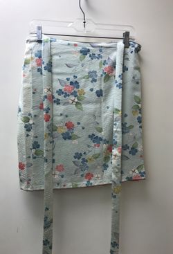 One size hand made vintage silk skirt