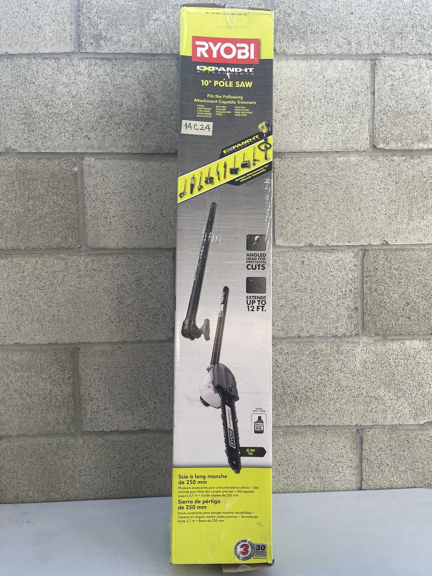 RYOBI Expand-It 10 in. Universal Pole Saw Attachment