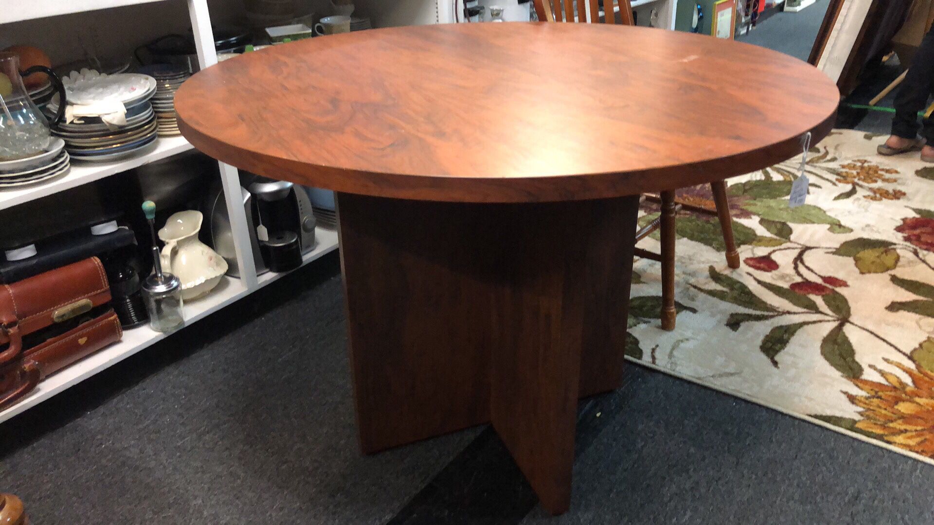 solid wood kitchen table