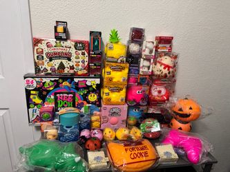 Squishy Toy Bundle Lot Mixed Assortment - Read Description