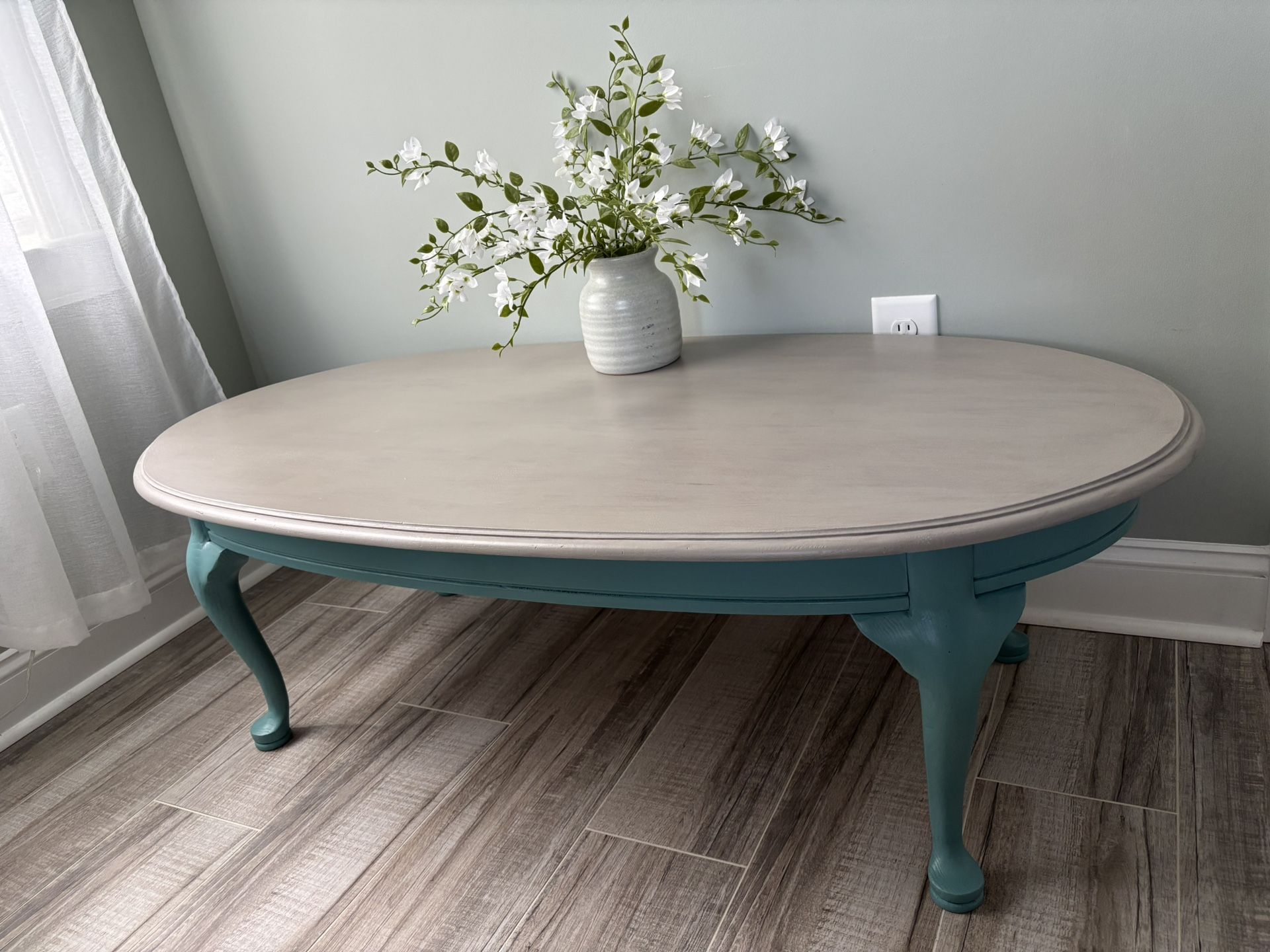 Coffee Table Living Room Furniture Coastal Decor