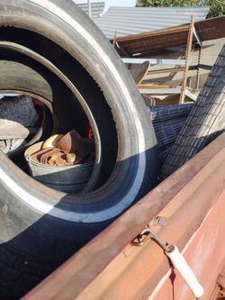 White wall tire by Remington