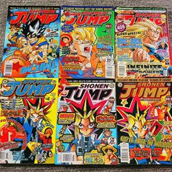 Shonen Jump Manga Magazines...