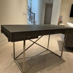 Leather Desk CB2