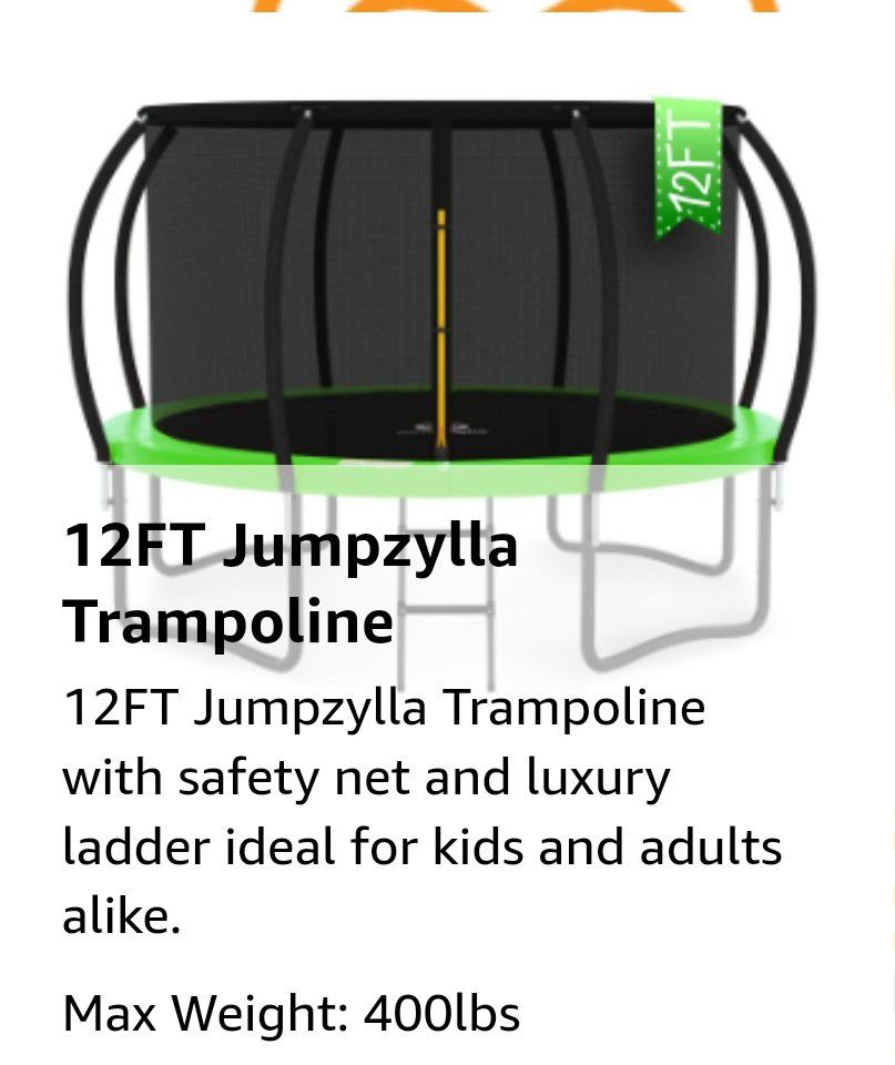 Trampolines 12" with Ladder and AntiRust