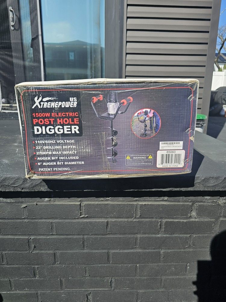 Electric Post Hole Digger