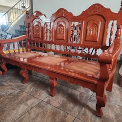 Wooden Living  Room Set 