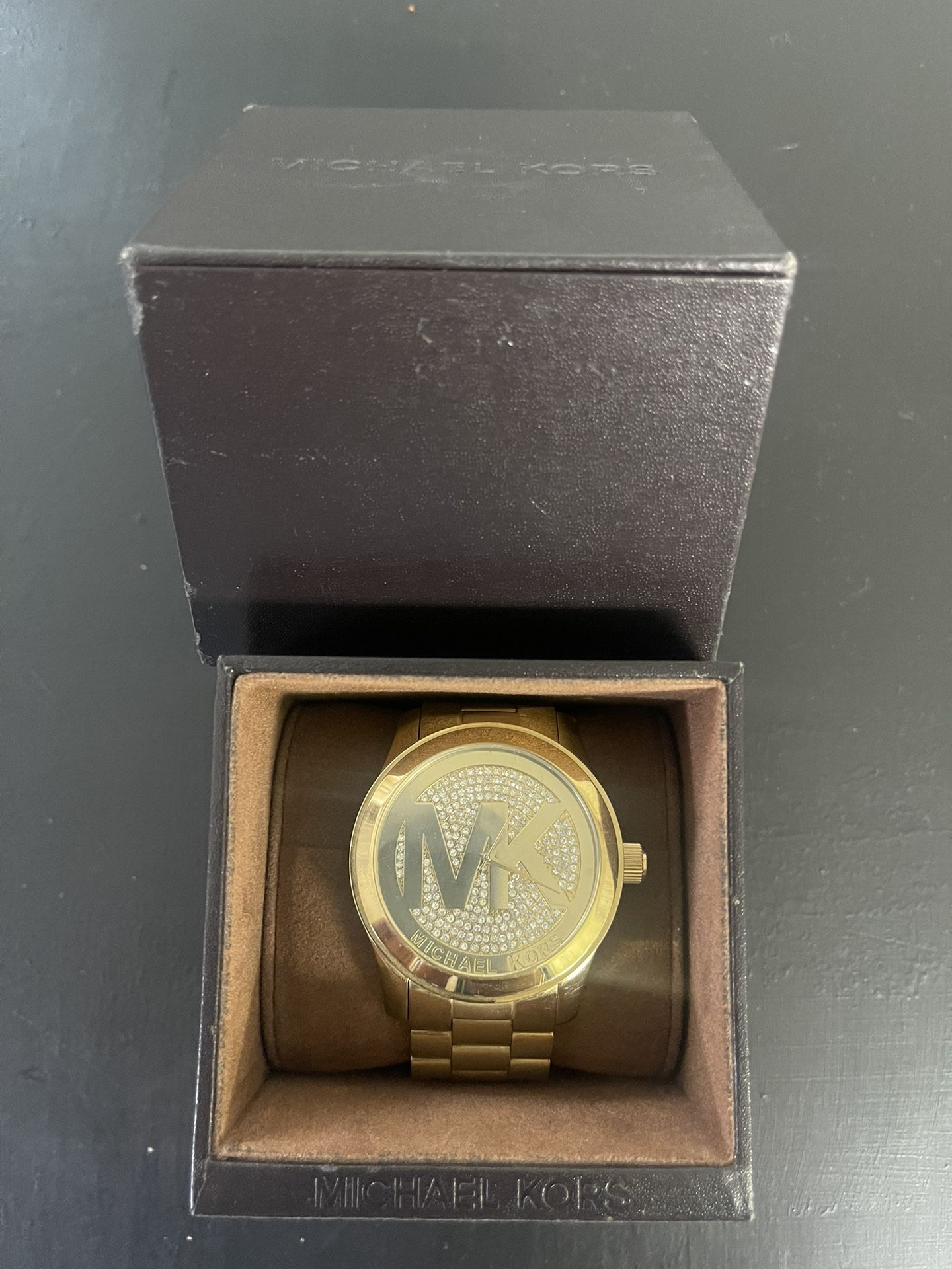 Michael Kors Runway /Yellow gold toned steel MK5706