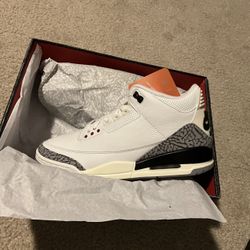 Jordan 3 White Cement *Brand New* *Size 8*