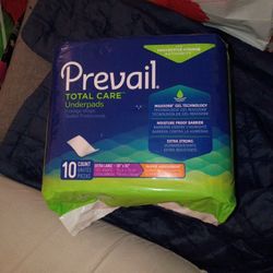 Prevail Total Care Underpads