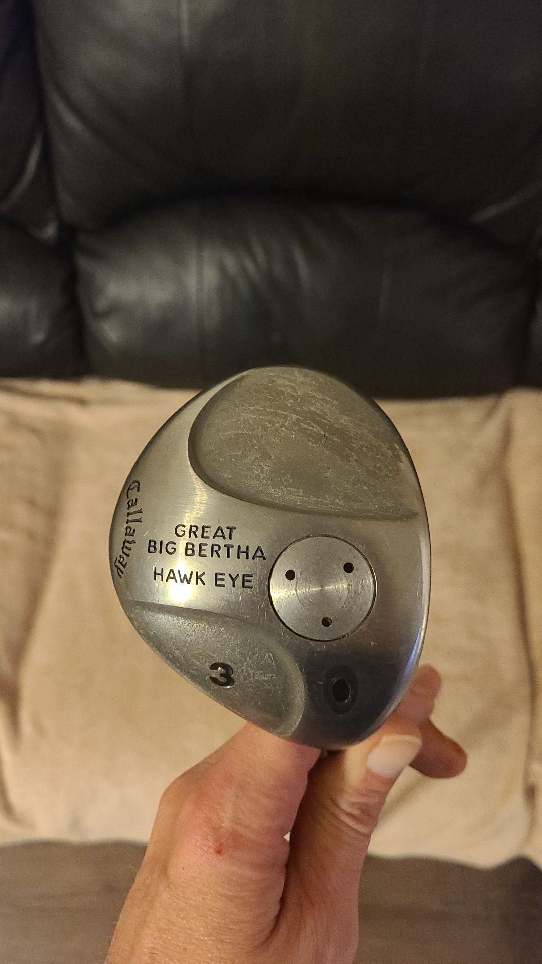 Vintage 90's Callaway great big bertha hawk eye 3 wood