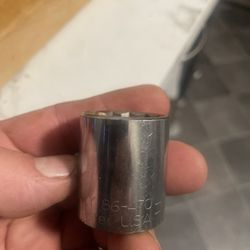VTG Stanley Socket 15/16, 1/2 Drive, 12pt,  Workmaster, 86-470 Made in USA