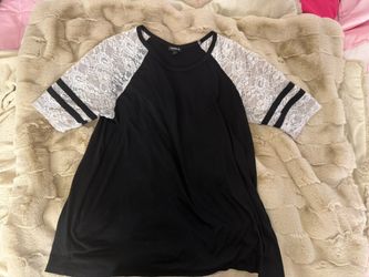 Torrid Lace Football Tee