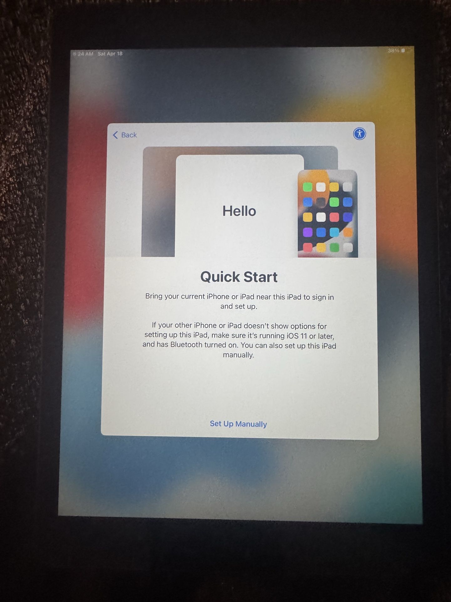 iPad 6th gen brand new