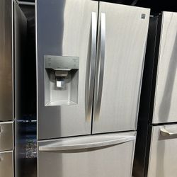Kenmore Stainless Steel Fridge Everything Works Great 2 Months Warranty 